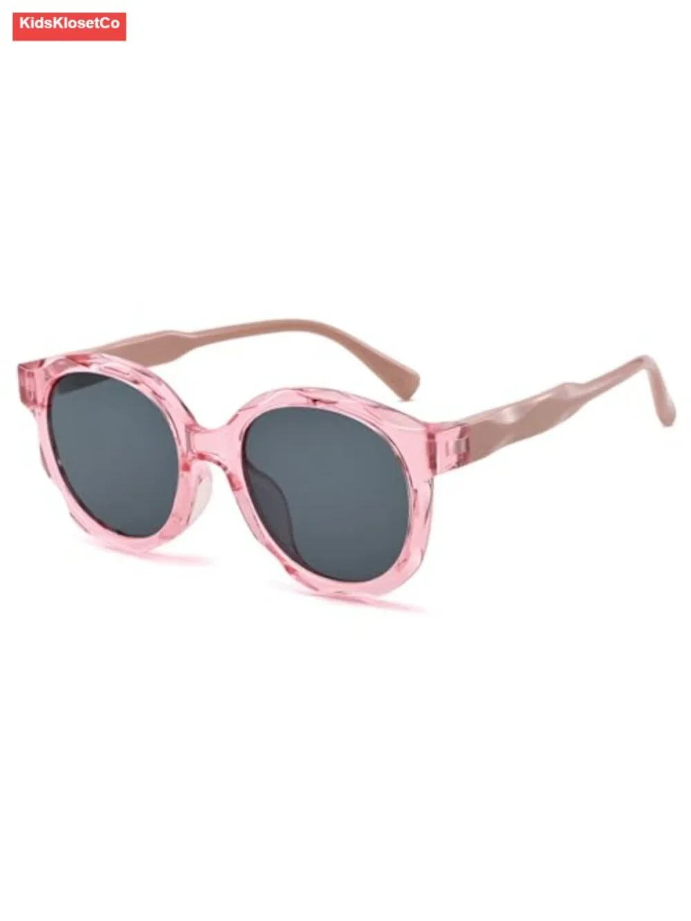 Kids TR90 Round Polarized Sunglasses UV400 Flexible Frame Ages 3-8